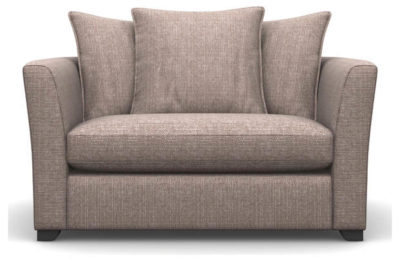 Heart of House Libby Fabric Cuddle Chair - Oyster